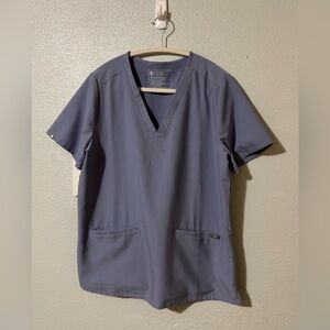 Figs Casma Scrub Top M